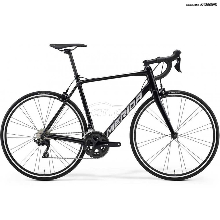 Δρόμου - Κούρσας Merida 2021 MERIDA SCULTURA RIM 400 MAT BLACK SILVER
