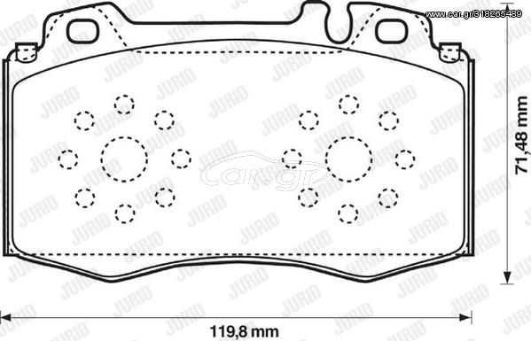 ΣΕΤ ΤΑΚΑΚΙΑ (BENDIX BOX) 573092J