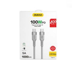 Καλώδιο PD Type-C Dudao LC5MAX 5A PD 100W - 1m - Grey