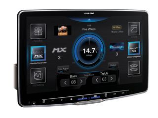 Alpine iLX-F115D XXL 11-Inch Media Receiver with 1 DIN Chassis