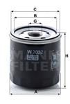 Φίλτρο MANN-FILTER W 7032