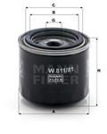 Φίλτρο MANN-FILTER W 811/81