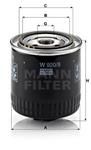 Φίλτρο MANN-FILTER W 920/8