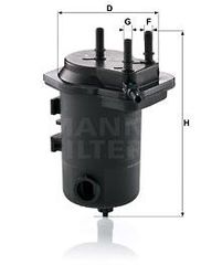 Φίλτρο MANN-FILTER WK 939/9 X