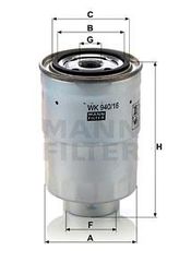 Φίλτρο MANN-FILTER WK 940/16 X