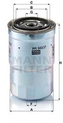 Φίλτρο MANN-FILTER WK 940/37 X