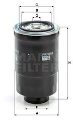 Φίλτρο MANN-FILTER WK 940/6X