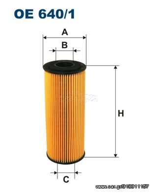 ΦΙΛΤΡΟ ΛΑΔΙΟΥ OCTAVIA OE640/1 074-115-562-FILTR