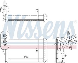 ΨΥΓΕΙΟ ΚΑΛΟΡΙΦΕΡ GOLF II III 191-819-031-NISS