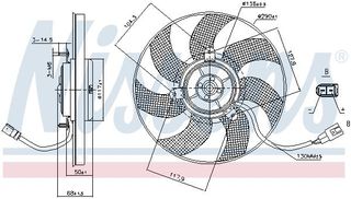 ΒΕΝΤΙΛΑΤΕΡ ΜΙΚΡΟ BXE  BKD 1K0-959-455-DG-NISSE