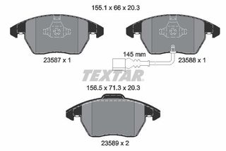 ΤΑΚΑΚΙΑ ΕΜΠΡΟΣ GOLF TSI 1K0-698-151-E-TEXTAR