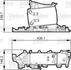 ΨΥΓΕΙΟ INTERCOOLER CLHA,CKFC,CUPA 04L-129-766-BA-VALEO