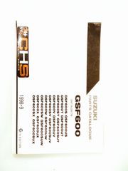 ΒΙΒΛΙΟ ΑΝΤΑΛΛΑΚΤΙΚΩΝ GSF600(U/S/SU)S/T/V/W/X (GN77A/GN77B) E2