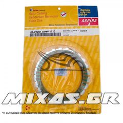 ΔΙΣΚΟΙ ΣΥΜΠΛΕΚΤΗ HONDA WAVE-110i/ASTREA-110 ASPIRA (ΜΕ 3 ΔΙΣΚΟΥΣ)