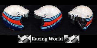 Martini racing helmet