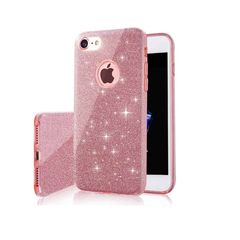Glitter 3in1 case for Xiaomi Redmi Note 10 4G / 10S pink