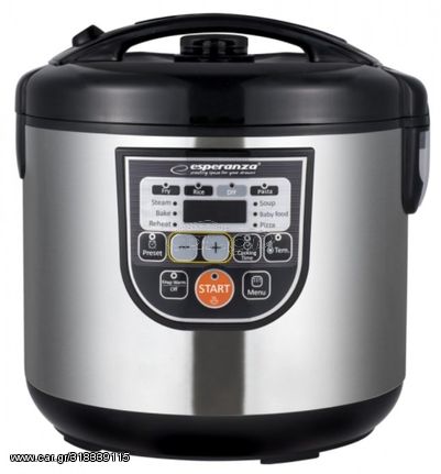 Esperanza EKG011 Multicooker Cooking 5 L 860 W Black, Metallic