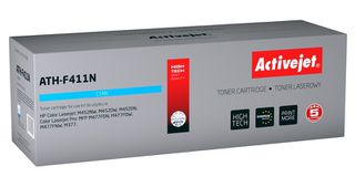 Activejet ATH-F411N toner (replacement for HP 410A CF411A; Supreme; 2300 pages; cyan)