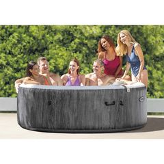 Φουσκωτό Τζακούζι Greywood Deluxe Bubble Massage INTEX 28440