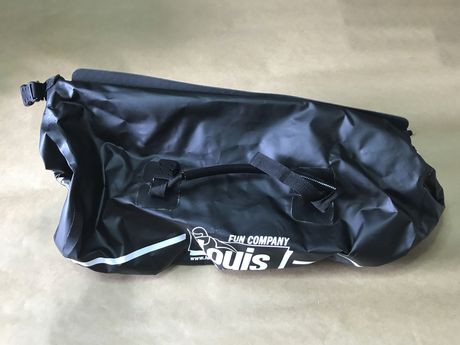 Αδιάβροχος κυλινδρικός σάκος μοτοσυκλέτας Louis 50 lt. μαύρος, Σάκος ουράς, Σακίδιο, Τσάντα, Roll Bag, Dry Bag