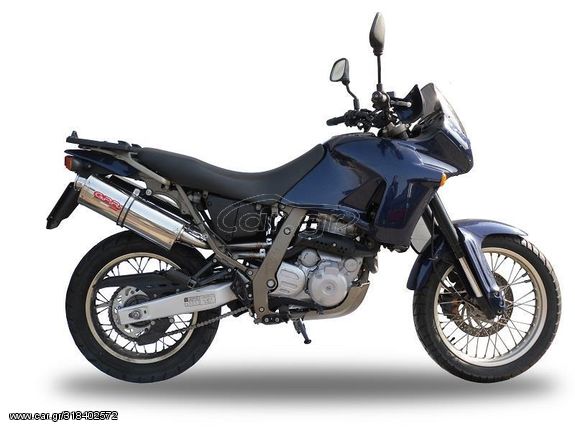 Gpr Εξατμίσεις Διπλά Τελικά Trioval Inox Aprilia Pegaso 650 2001-2004