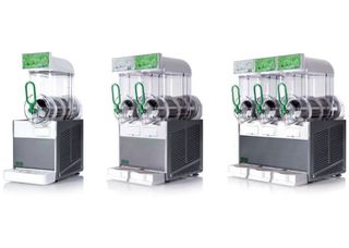 Γρανιτομηχανές για 1-2-3 κάδους Χωρ/τα  10Lit,   230Volt , BRAS Ιταλίας. Διαστάσεις  ?? *48*70cm.