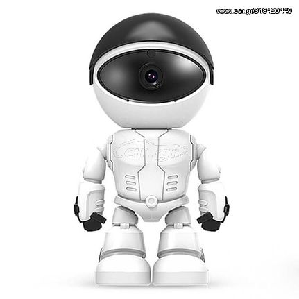 ANDOWL Q-S39 WiFi IP Camera Robot, Motion Detection, Night 5MP FHD White - ANDOWL