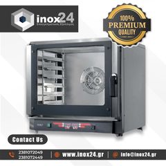 Επαγγελματικός Φούρνος ηλεκτρικός 6 ταψιά 60x40cm ΙΤΑΛΙΚΟΣ-INOX24
