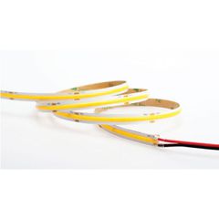 Led COB ταινία 1m 8W 24VDC Κόκκινο φως IP20 μη στεγανή εύκαμπτη & αυτοκόλλητη
