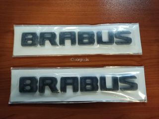 MERCEDES ΣΗΜΑ ΠΙΣΩ ΚΑΠΩ BRABUS (BRABUS LOGO)