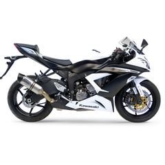 LEOVINCE One Evo Titanium Look Τελικό Εξάτμισης KAWASAKI ZX-6 R 600-636 Ninja/ 2009-2016