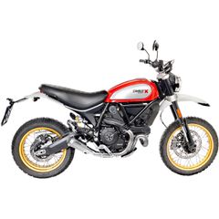 LEOVINCE-10 Titanium Look Τελικό Εξάτμισης DUCATI SCRAMBLER 803 Desert Sled/ 2017-2021