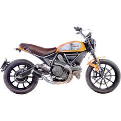 LEOVINCE LV-10 Black| Matte Τελικό Εξάτμισης DUCATI MULTISTRADA 1260/SCRAMBLER 803/