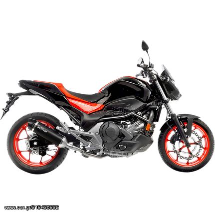 LEOVINCE Nero Matte Τελικό Εξάτμισης HONDA NC 750 D Integra DCT/ 2016-2020