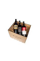 Gift Box | Καλάθι Δώρων Με Ερυθρούς Οίνους