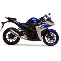 LEOVINCE One Evo Titanium Look Ολόσωμη Εξάτμιση YAMAHA MT-250/MT-03/YZF-R3 R25/ 2015-2020