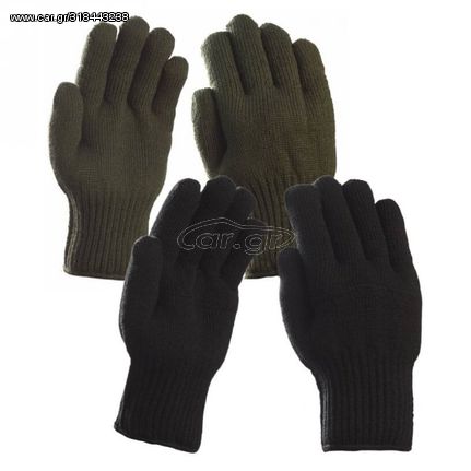 Γάντια Πλεκτά Στρατιωτικά Πετσετέ της MRK σε (2 Χρώματα)