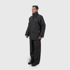 Αδιάβροχο μαυρο κουστούμι ANORAK ΠΑΝΩ-ΚΑΤΩ (χιτώνιο με παντελόνι σετ) M, L, XL