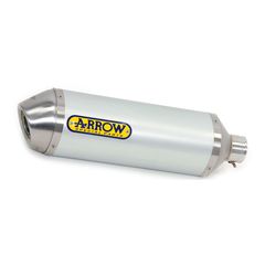 ARROW SLIP ON RACETECH ΑΛΟΥΜΙΝΙΟ ΤΕΛΙΚΟ ΜΕ INOX END CAP CAP ΓΙΑ ΕΡΓΟΣΤΑΣΙΑΚΟΥΣ ΛΑΙΜΟΥΣ HONDA CBF 1000-1000ST 2010-2013