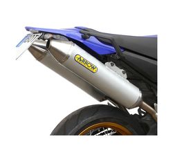 Ζεύγος Τελικών Εξάτμισης Slip On Arrow Thunder Aluminum & Stainless Steel end cap Yamaha XT 660 R - XT 660 X 2004-2016 (72603AO)
