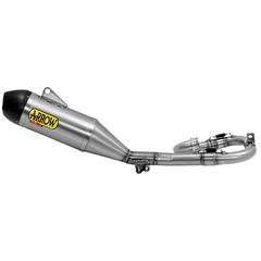 Τελικό Εξάτμισης Slip On Arrow Off-Road MX Competition Titanium & Carbon end cap Yamaha YZ 250 F 2014-2016 (75139TK)