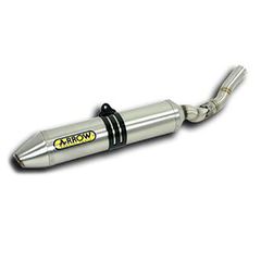 Τελικό Εξάτμισης Slip On Arrow Off-Road Thunder Aluminum & Stainless Steel end cap Honda CRF 450 R 2011-2012 (75097TA)