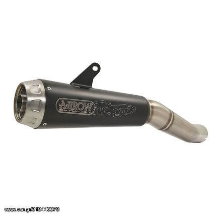 Τελικό Εξάτμισης Slip On Arrow Pro-Race Stainless Steel Dark & Stainless Steel end cap Husqvarna Vitpilen 701 2018-2019 (71891PRN)