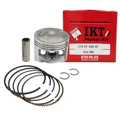 Πιστόνι 56mm πομπέ σφυρήλατο Honda C70 6V IKT-thumb-1