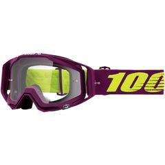 Μάσκα 100% Racecraft Goggles Fluorescent Yellow| Pink| Purple