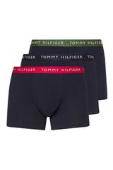 Ανδρικό Boxer Tommy Hilfiger Essential Logo (3 Pack) Μαύρο