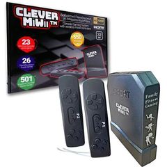 CleverMiWi™ – Διαδραστική Παιχνιδομηχανή HD – Γυμναστείτε και Παίξτε Ταυτόχρονα – Πάνω απο 550 Παιχνίδια, Μουσικά Παιχνίδια και Arcade παιχνίδια – Παίξτε Μόνος σας ή με παρέα – Ασύρματα κοντρολ