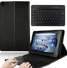 Fintie Keyboard θήκη συμβατή με ολα τα Fire HD 10 ( Γενιάς 7th και 9th, 2017 και 2019 εκδόσεων) με bluetooth αποσπόμενο πληκτρολόγιο σε μαύρο