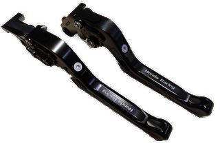 ΜΑΝΕΤΕΣ HONDA CBR600 F2,F3,F4,F4i 1991-07 ΣΠΑΣΤΕΣ ΡΥΘΜΙΖΟΜΕΝΕΣ ΜΕ ΛΟΓΟΤΥΠΟ HONDA RACING ΜΑΥΡΕΣ