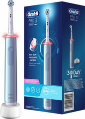 Braun Oral-B Pro 3 3000 Sensitive Clean Ηλεκτρική Οδοντόβουρτσα , Blue (289494)